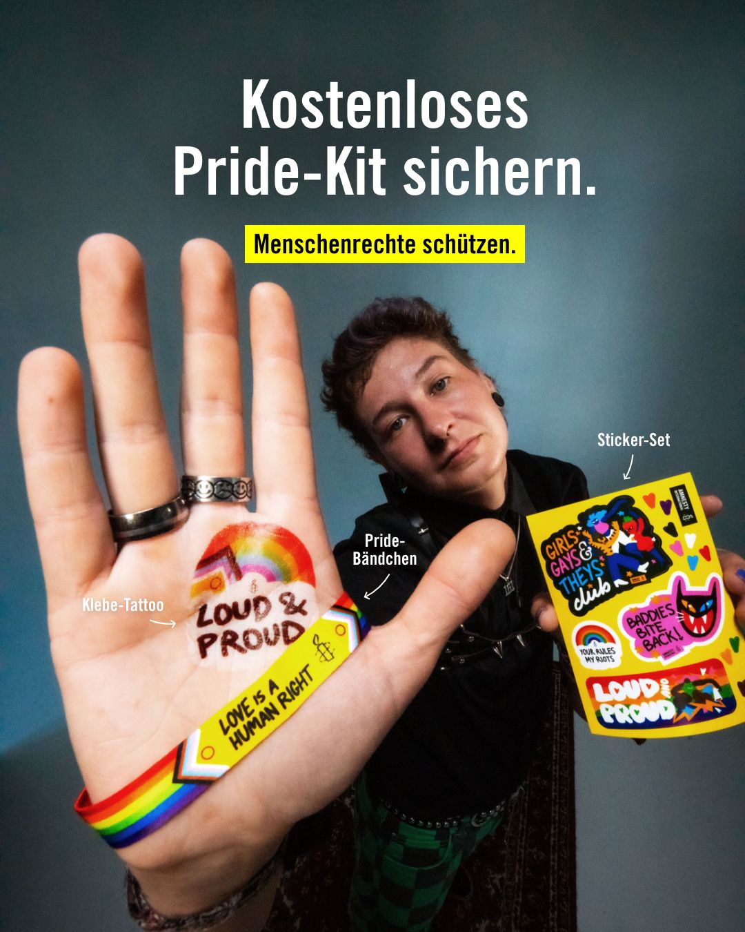 Mood Amnesty International Pride Kampagne